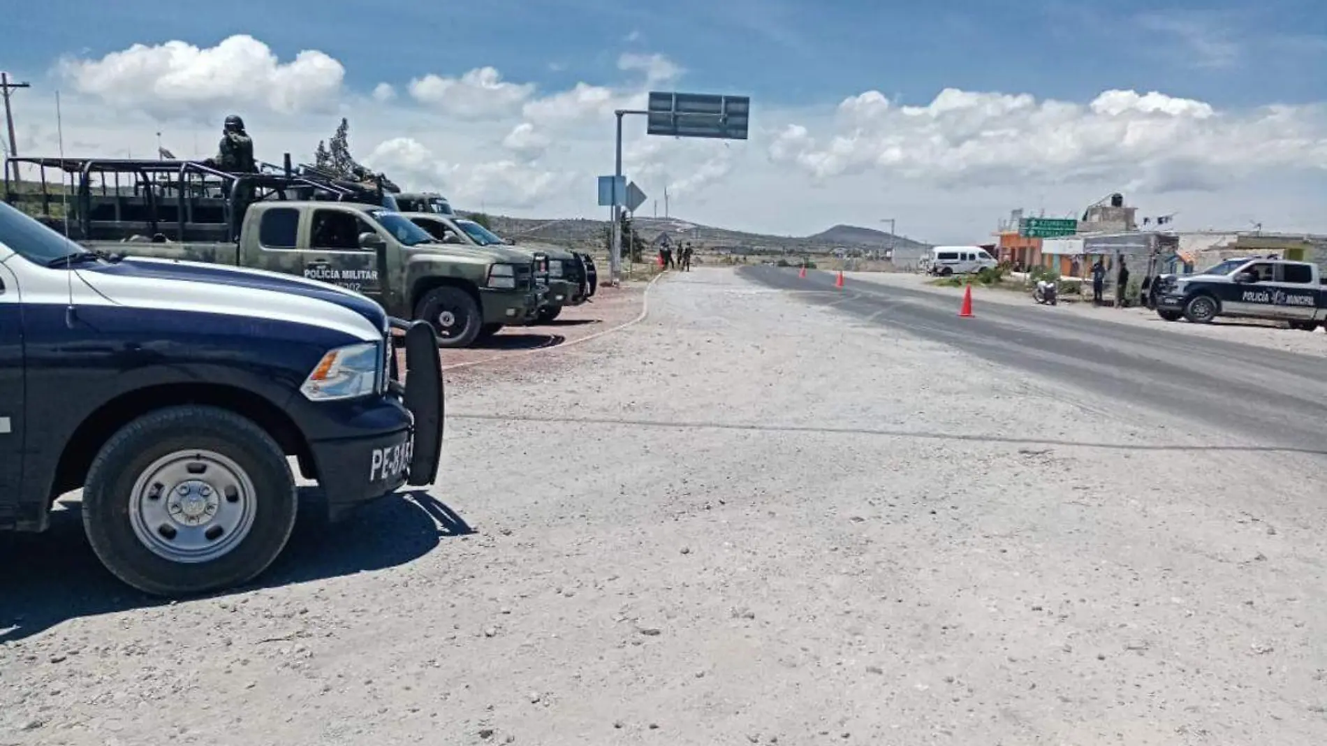 guardia nacional en carreteras de Puebla